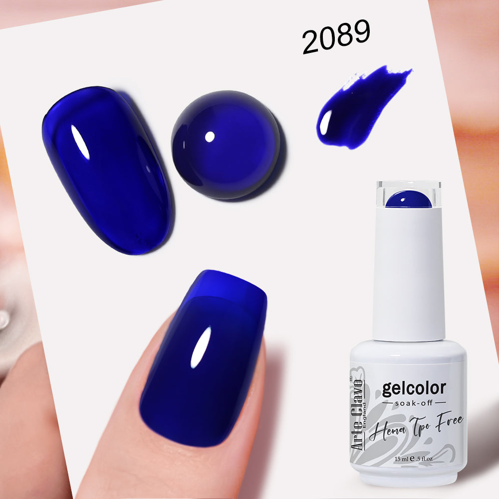 HEMA-Free & TPO-Free Blue Gel Nail Polish