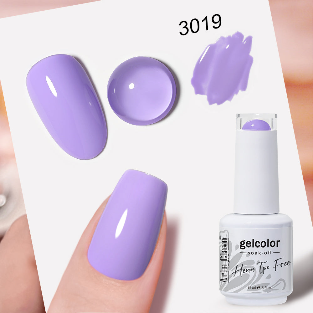 HEMA-Free & TPO-Free Purple Gel Nail Polish