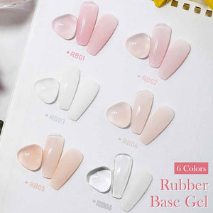Premium Rubber Base Gel 15ml bottle for long-lasting gel manicures