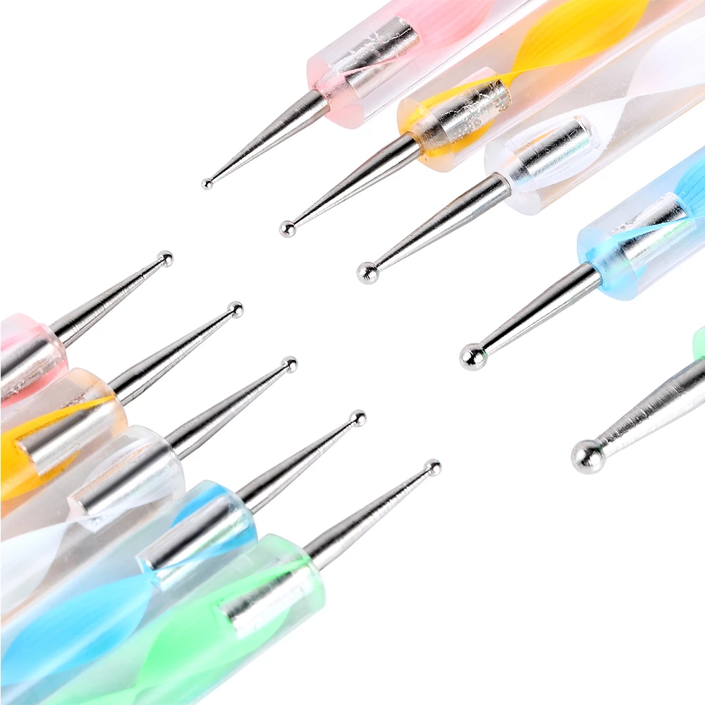 Arte Clavo 5 pcs 2 way Nail Dotting Pen kit