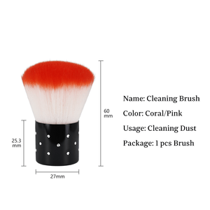 NAILCO Nail Cleaning Mushroom Brush