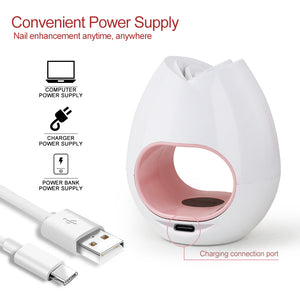 NAILCO 8W Rose Egg Design Single Finger Nail Lamp Curing All Kinds Of Nail Gel