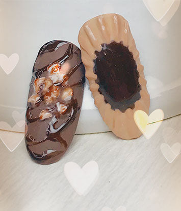 How to Create Delectable 3D Chocolate Nail Art: A Step-by-Step Guide with Arte Clavo