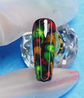How to Master the Vibrant Stained-Glass Blooming Nail Art (Step-by-Step)