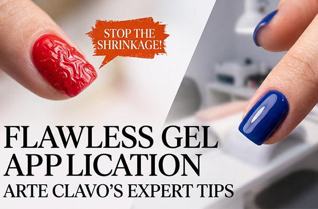 Stop Gel Polish Shrinkage! Arte Clavo's Expert Tips for a Flawless Application