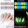 10ml Glow In Dark Cat Eye Gel Polish Magnetic Nail Polish
