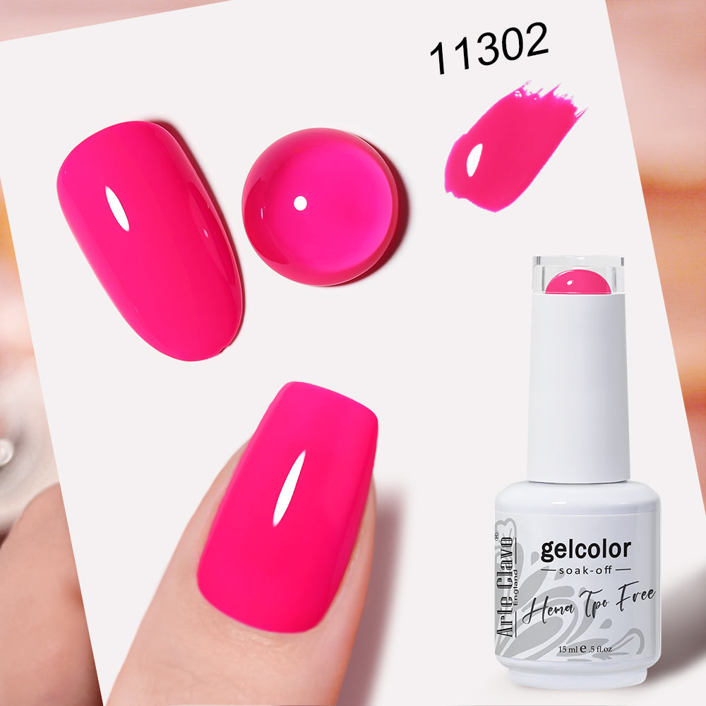 HEMA TPO FREE Neon Color Gel Nail Polish