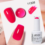 HEMA TPO FREE Barbie Pink Color Gel Nail Polish