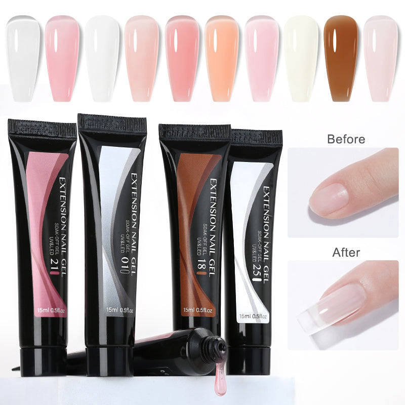 15ml Jelly Extension Poly Nail Gel Polish