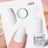 HEMA TPO FREE White & Black Color Gel Nail Polish