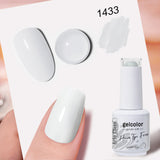 HEMA TPO FREE White & Black Color Gel Nail Polish