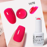 HEMA TPO FREE Barbie Pink Color Gel Nail Polish