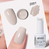 HEMA TPO FREE White & Black Color Gel Nail Polish