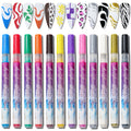 Three-In-One Nail Oil Glue Pen Nail Art Drawing Pen Liner Marker