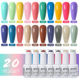 20pcs 15ml Color Gel Nail Polish (20B-ZH01~~ZH16)