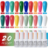 20pcs 15ml Color Gel Nail Polish (20B-ZH01~~ZH16)