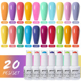 20pcs 15ml Color Gel Nail Polish (20B-ZH01~~ZH16)