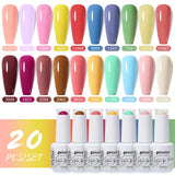20pcs 15ml Color Gel Nail Polish (20B-ZH01~~ZH16)