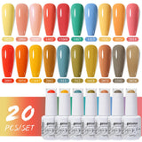 20pcs 15ml Color Gel Nail Polish (20B-ZH01~~ZH16)