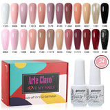 8ml Gel Nail Polish Box Set-24 Bottles Color Gel
