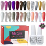 8ml Gel Nail Polish Box Set-24 Bottles Color Gel