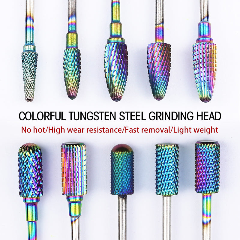 Grinding Bits Best Diamond Burrs Shank Carving Polishing UV Nails Art Tool