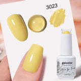 Arte Clavo HEMA TPO FREE Yellow Series Color Gel Nail Polish