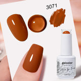 Arte Clavo HEMA TPO FREE Caramel Brown Series Color Gel Nail Polish