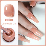 HEMA TPO FREE Jelly Translucent Color Gel Nail Polish