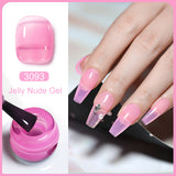HEMA TPO FREE Jelly Translucent Color Gel Nail Polish