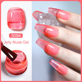 HEMA TPO FREE Jelly Translucent Color Gel Nail Polish