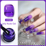HEMA TPO FREE Jelly Translucent Color Gel Nail Polish