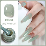 HEMA TPO FREE Jelly Translucent Color Gel Nail Polish
