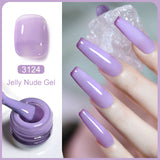 HEMA TPO FREE Jelly Translucent Color Gel Nail Polish