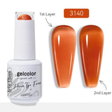 HEMA TPO FREE Winter Jelly Translucent Color Gel Nail Polish