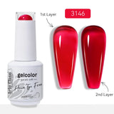 HEMA TPO FREE Winter Jelly Translucent Color Gel Nail Polish