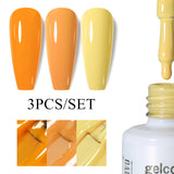 3pcs 8ml Gel Nail Polish Set - HEMA & TPO FREE