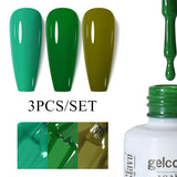 3pcs 8ml Gel Nail Polish Set - HEMA & TPO FREE