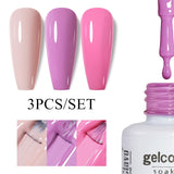 3pcs 8ml Gel Nail Polish Set - HEMA & TPO FREE