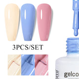 3pcs 8ml Gel Nail Polish Set - HEMA & TPO FREE