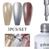 3pcs 8ml Gel Nail Polish Set - HEMA & TPO FREE