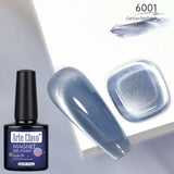 10ml Crystal Cat Eye Gel Polish Holographic Magnetic Nail Polish