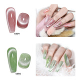 10ml Crystal Cat Eye Gel Polish Holographic Magnetic Nail Polish