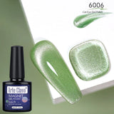 10ml Crystal Cat Eye Gel Polish Holographic Magnetic Nail Polish