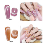 10ml Crystal Cat Eye Gel Polish Holographic Magnetic Nail Polish