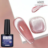 10ml Crystal Cat Eye Gel Polish Holographic Magnetic Nail Polish