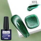 10ml Crystal Cat Eye Gel Polish Holographic Magnetic Nail Polish