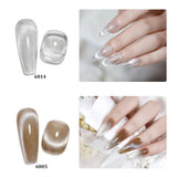 10ml Crystal Cat Eye Gel Polish Holographic Magnetic Nail Polish