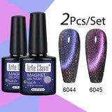 10ml Aurora Starry Cat Eye Gel Polish Magnetic Nail Polish
