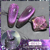 10ml Aurora Starry Cat Eye Gel Polish Magnetic Nail Polish